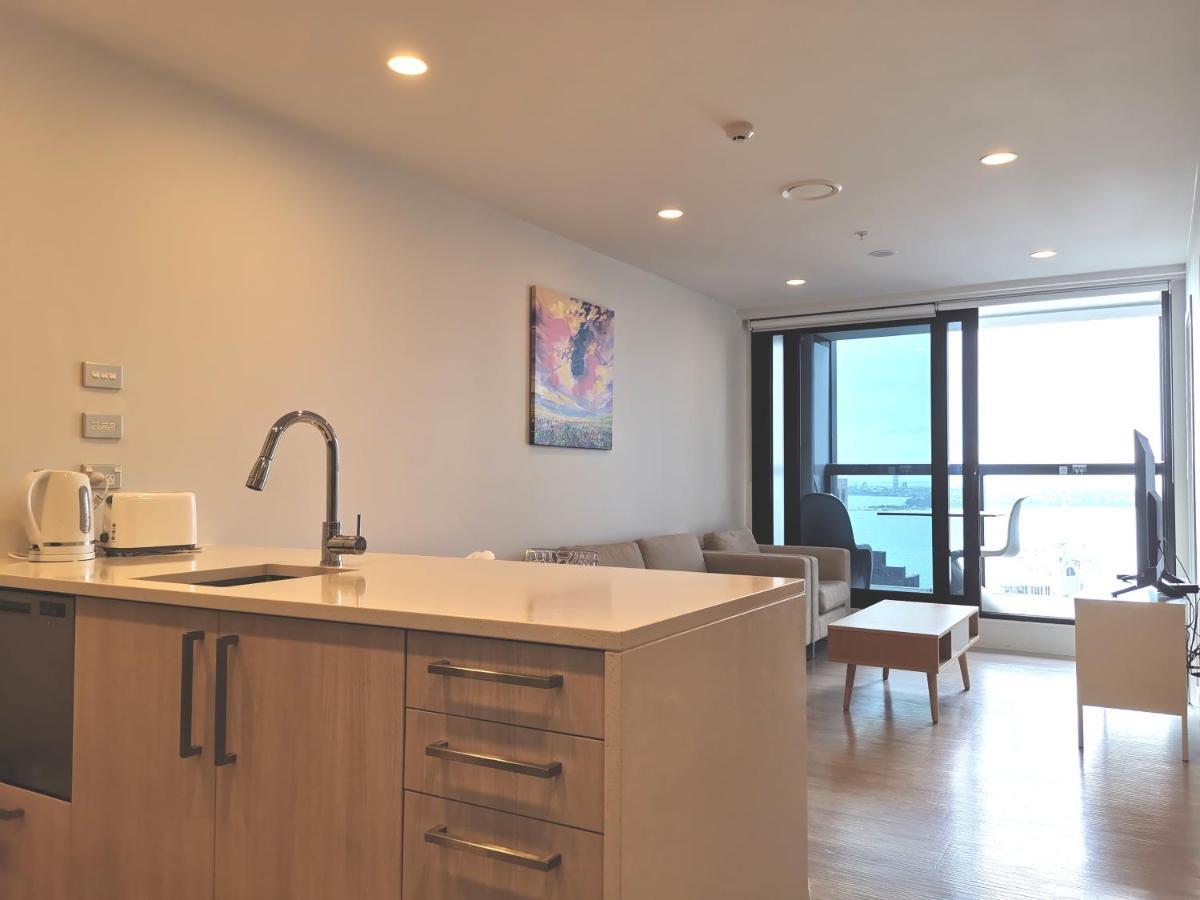 Modern 2 Bedroom Apartment 1 Minute To Skytower Auckland Exterior foto