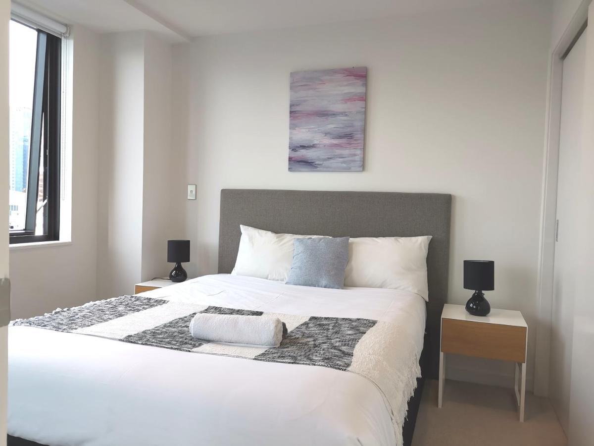 Modern 2 Bedroom Apartment 1 Minute To Skytower Auckland Exterior foto